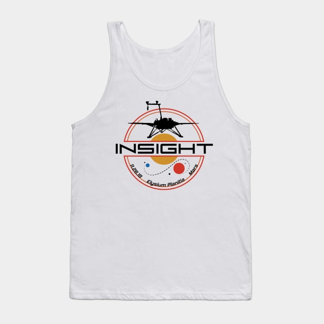 Mars InSight Tank Top by photon_illustration